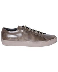 Common Projects - Achilles Low Patent Sneakers - Lyst