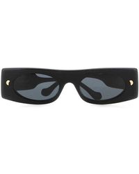 Nanushka - Rectangular Frame Sunglasses - Lyst