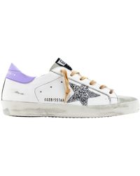 golden goose gold glitter sneakers