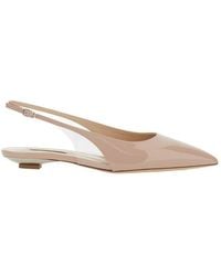 Casadei - Mini Blade Slingback Tiffany Ballerina - Lyst