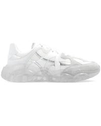 Moschino - Round-Toe Chunky Lace-Up Sneakers - Lyst