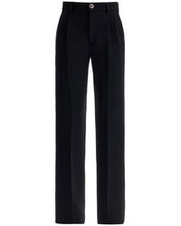 Alessandra Rich - Pleat Detailed Tailored Trousers - Lyst
