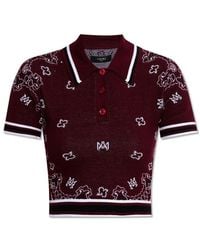 Amiri - Patterned Polo, ' - Lyst