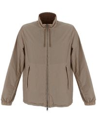 Zegna - Zip-up Reversible Jacket - Lyst