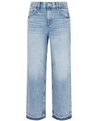Theory - Stretch Denim Relaxed Straight Jeans - Lyst