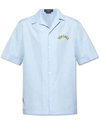 Versace - Shirt With Logo - Lyst