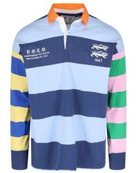 Polo Ralph Lauren - Stripe Rugby" Polo Shirt - Lyst