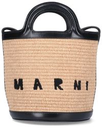 Marni 'tropicalia' Bucket Bag - Natural