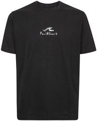 Paul & Shark - Shark Printed Crewneck T-shirt - Lyst