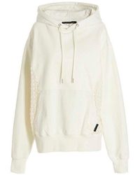 ANDERSSON BELL - Lace Detailed Drawstring Hoodie - Lyst