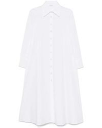 Malo - Button-Up Shirt Dress - Lyst
