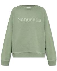 Nanushka - ‘Mart’ Sweatshirt With Logo - Lyst