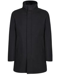 Herno - Single-Breasted Coat - Lyst