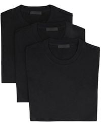 Prada - Cotton T-Shirt Set - Lyst