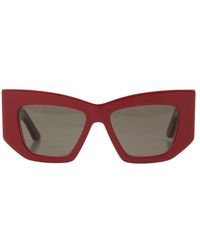 Alexander McQueen - Rectangular Frame Sunglasses - Lyst
