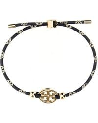 Tory Burch - T Monogram Miller Slider Bracelet - Lyst