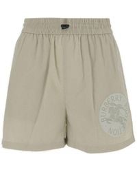 Burberry - Ekd Printed Bermuda Shorts - Lyst