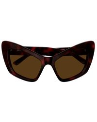 Balenciaga - Monaco Cat-eye Frame Tinted Sunglasses - Lyst