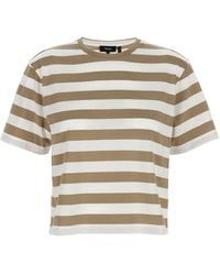 Theory - Striped T-Shirt - Lyst
