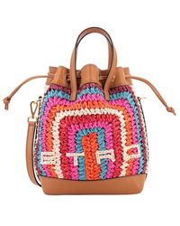 Etro - Crochet Logo Detailed Small Tote Bag - Lyst