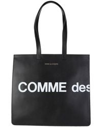 Comme des Garçons - Huge Logo Printed Tote Bag - Lyst