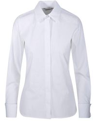 Max Mara - Buttoned Long-sleeved Shirt - Lyst