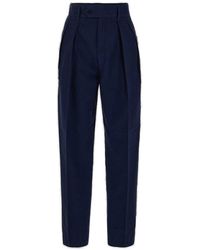 Barena - Button Detailed Pleated Trousers - Lyst