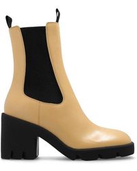 Burberry - Stride Platform Ankle Boots - Lyst