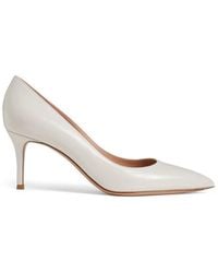 Gianvito Rossi - Pointed-toe Slip-on Pumps - Lyst