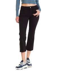 Marella - Bautta Frayed Edge Cropped Trousers - Lyst