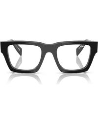 Prada - Square Frame Glasses - Lyst
