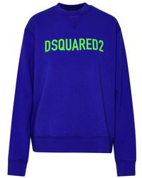 DSquared² - Logo Printed Crewneck Sweatshirt - Lyst