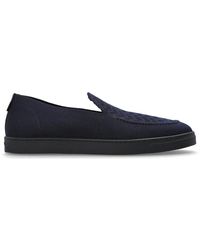 Giorgio Armani - Asv Chevron Slip-On Slippers - Lyst