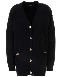 Versace - Woolen Cardigan - Lyst