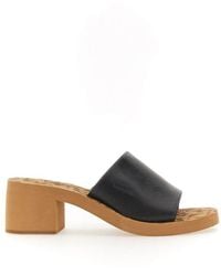 See By Chloé - Sandal With Logo - Lyst