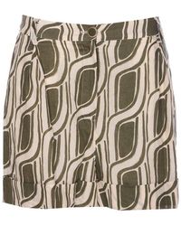 Liu Jo Printed Shorts in Pink | Lyst