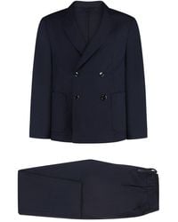 BOSS - Hanry Double-Breasted Two-Piece Suit - Lyst