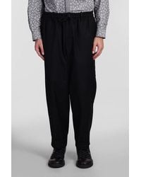 Yohji Yamamoto - Pants In Black Cotton - Lyst