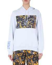 McQ - Graphic Printed Hoodie - Lyst