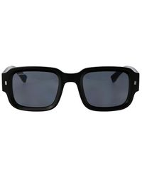 DSquared² - Icon Square Frame Sunglasses - Lyst