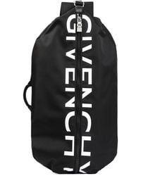 Givenchy - Medium Cotton-Acrylic Zip Backpack Ss24 - Lyst