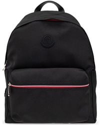 Moncler - Backpack With Logo Patch - Lyst