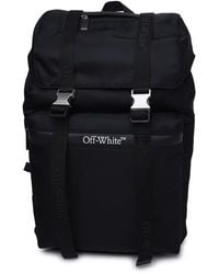 Off-White c/o Virgil Abloh - Buckle Detailed Foldover Top Backpack - Lyst