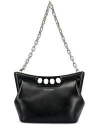 Alexander McQueen - The Peak Small Curved Shoulder Bag - Lyst