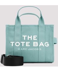 Marc Jacobs The Mini Tote Cotton-canvas Tote Bag - Green