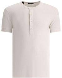 Tom Ford - Henley T-shirts - Lyst