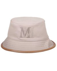 Max Mara - Logo Bucket Hat - Lyst