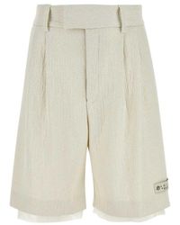 Amiri - Sequin Embellished Layered Shorts - Lyst