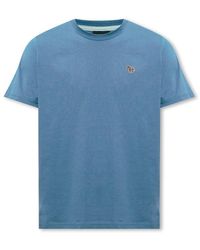 PS by Paul Smith - T-shirt With Logo Patch, - Lyst