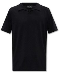 Giorgio Armani - Short-sleeved Polo Shirt - Lyst